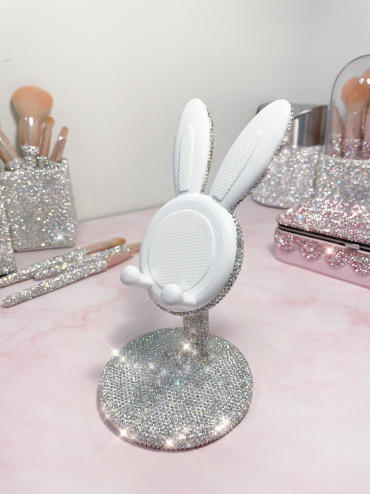 Bling Rhinestone Bunny Rabbit Phone Holder