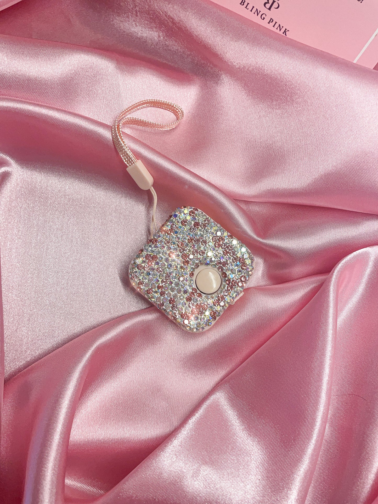 Bling Dazzling Rhinestone Tape Measure Retractable Travel Mini Flexible Measuring Tape Ruler for Fabric, Clothing