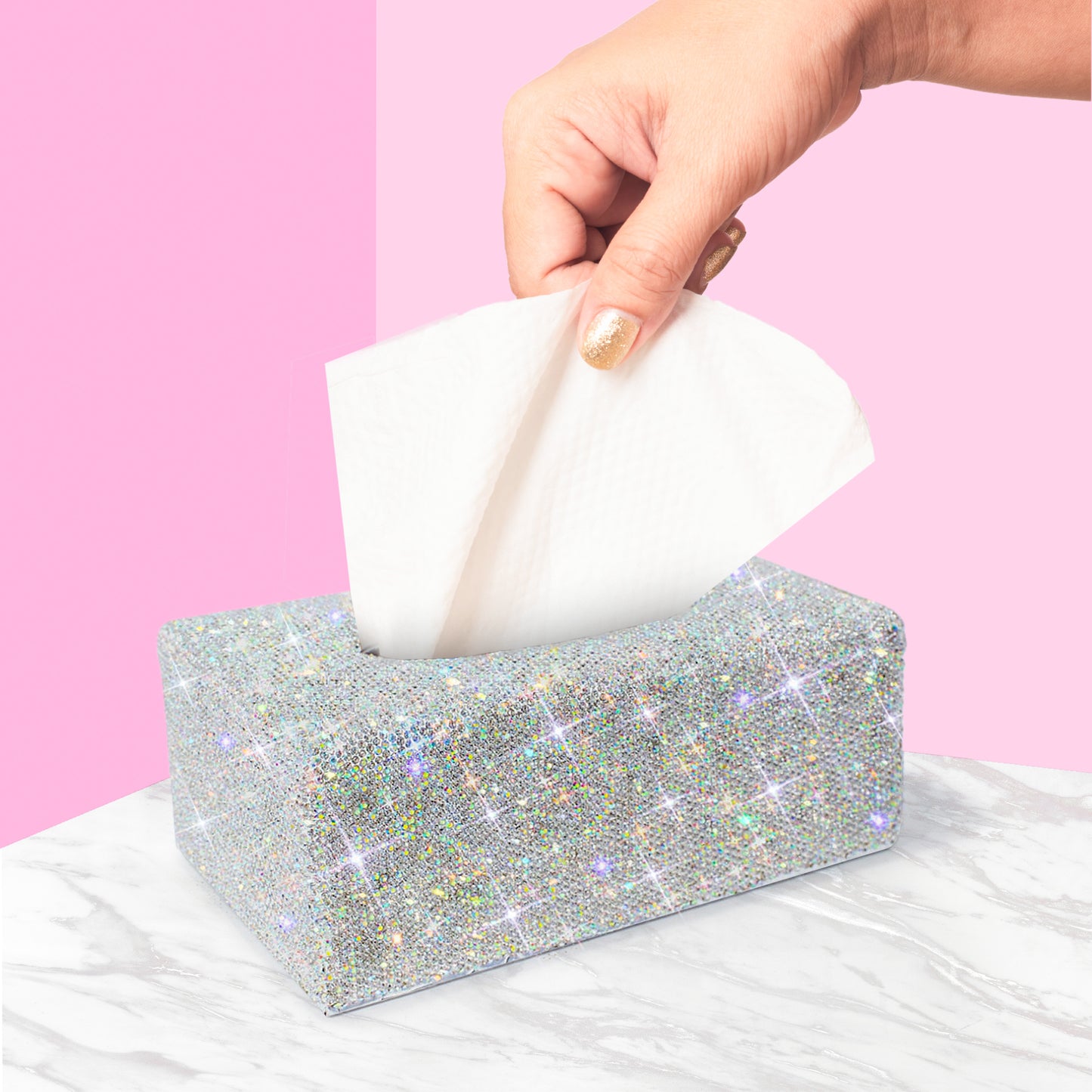 Rhinestone Premium Tissue Case