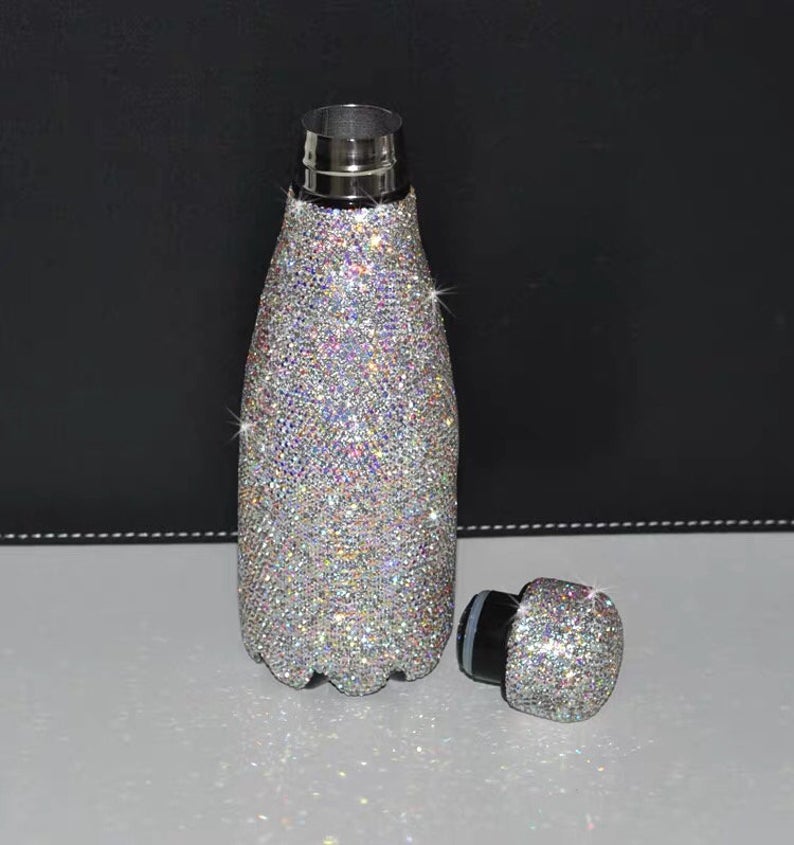 Bling Luxurious Reusable Stainless Steel Water Bottle (2 Sizes)