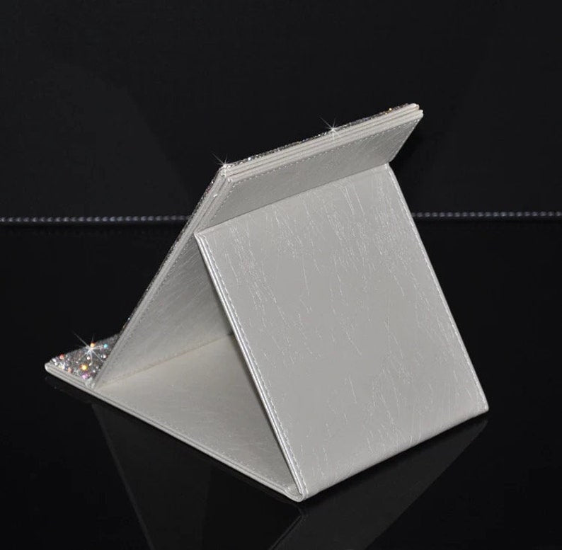 Bling Foldable Portable Stand Mirror