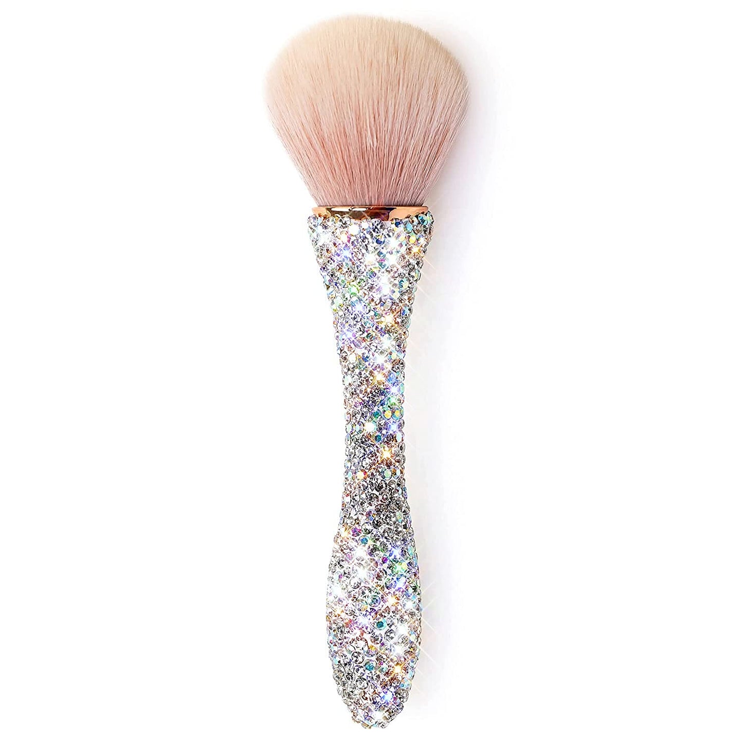 Bling Dazzling Rhinestone Powder Foundation Blush Synthetic Professional Makeup Brush