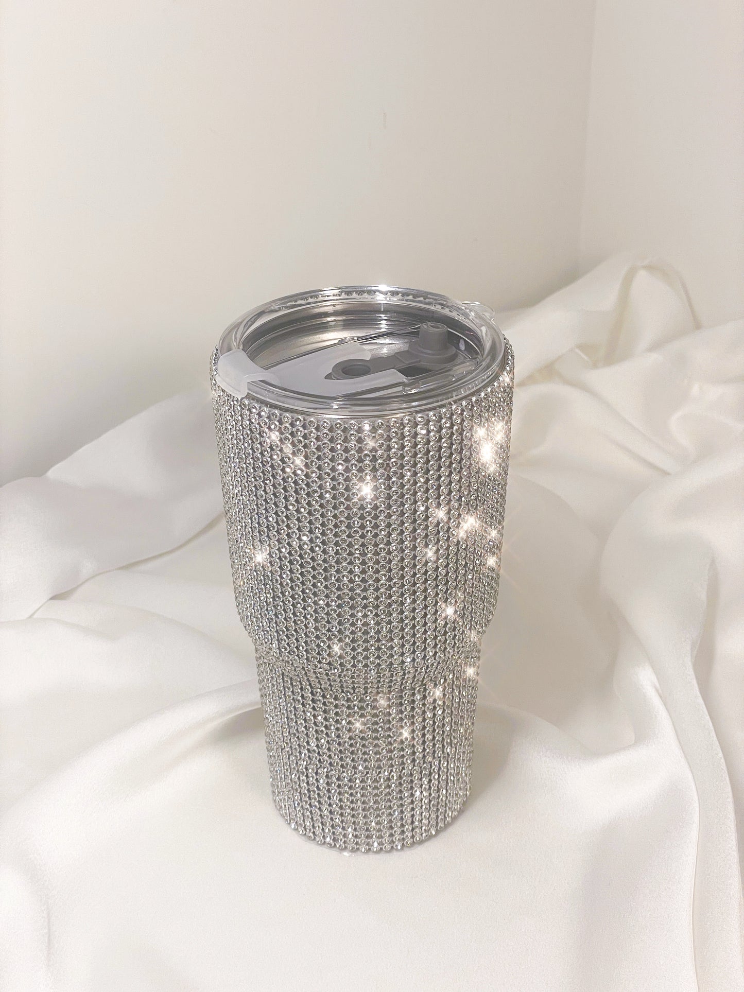 20oz Bling Stainless Steel Water Bottle Tumbler with Removable Lid