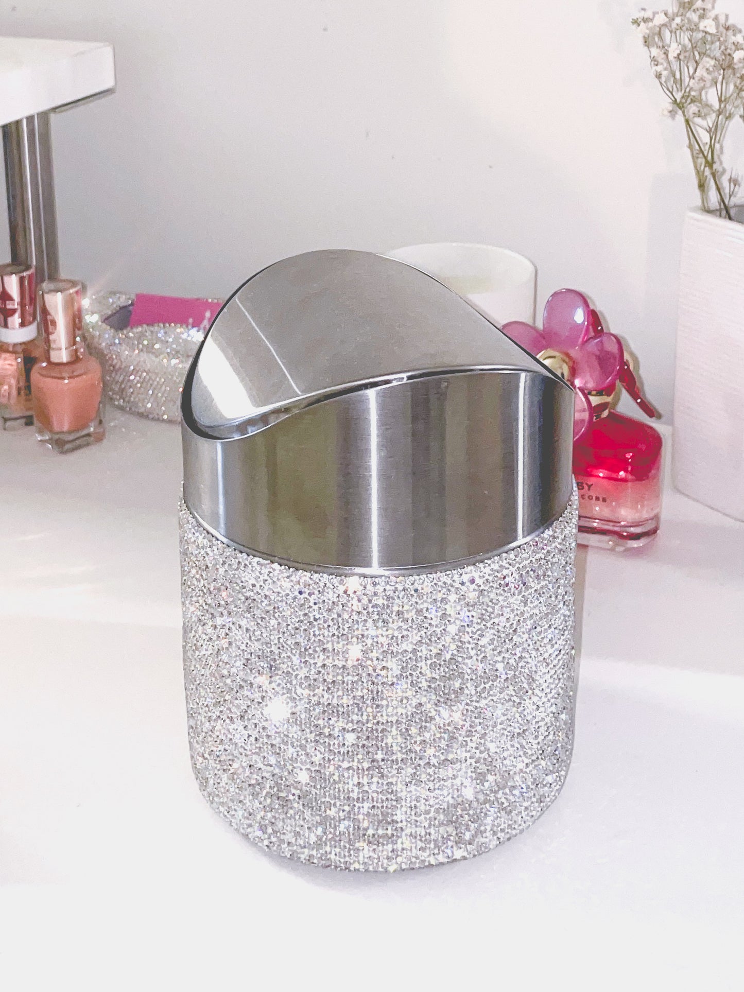 SO Cute Mini Trash Can for Vanity