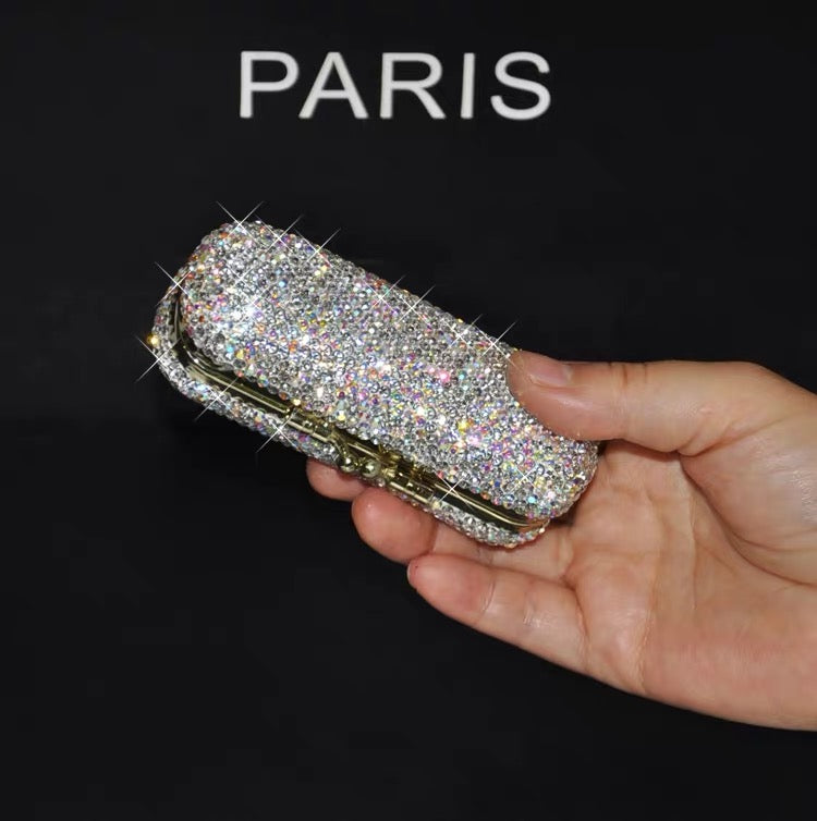 Bling Lipstick Case with Mirror