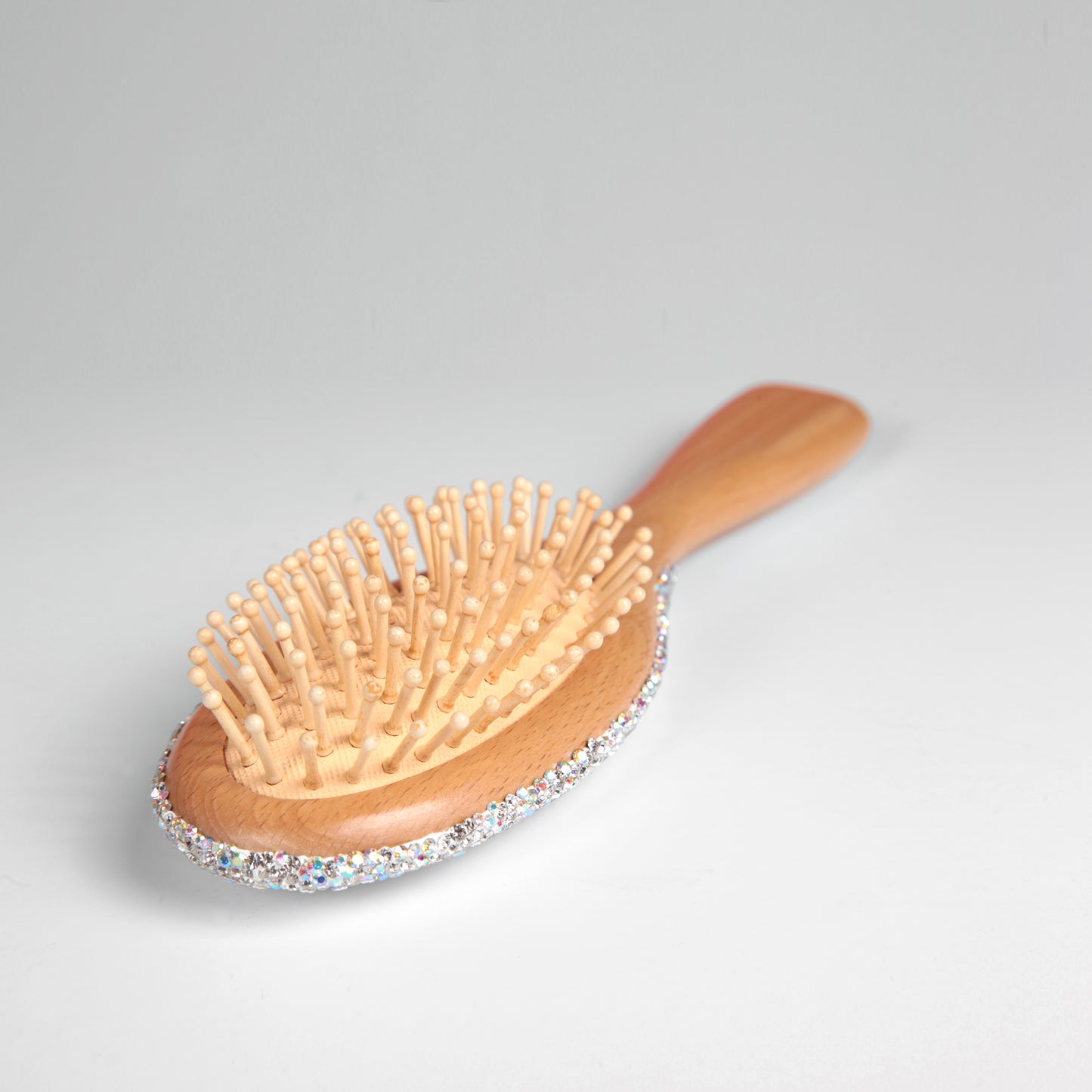 Bling Wooden Hair Brush