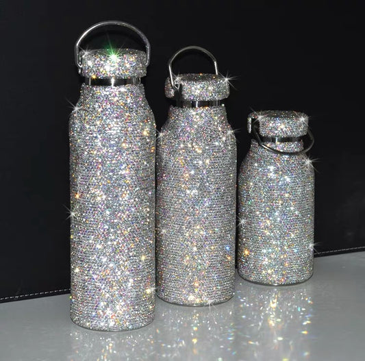 Bling Luxurious Portable Water Bottle (3 Sizes)