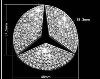 Crystal Steering Wheel Badge Emblem