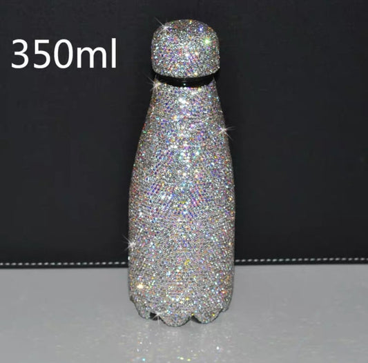 Bling Luxurious Reusable Stainless Steel Water Bottle (2 Sizes)