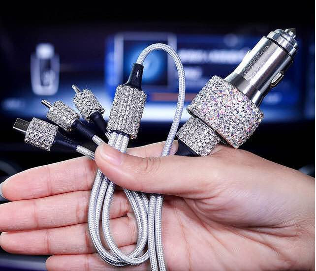 Diamond 3-in-1 USB Phone Charger