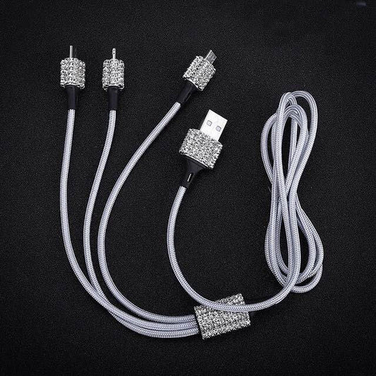 Diamond 3-in-1 USB Phone Charger