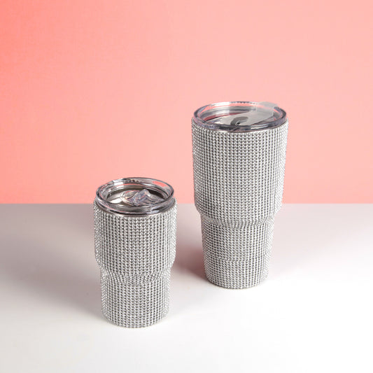 Bling Coffee Tumbler with Lid (2 Sizes)